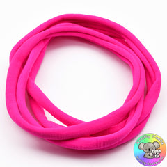 Fuchsia Nylon Headbands