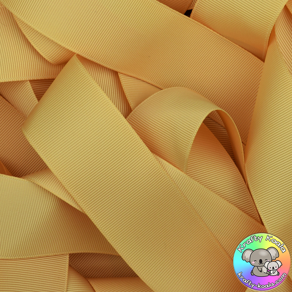 Fudge Grosgrain Ribbon