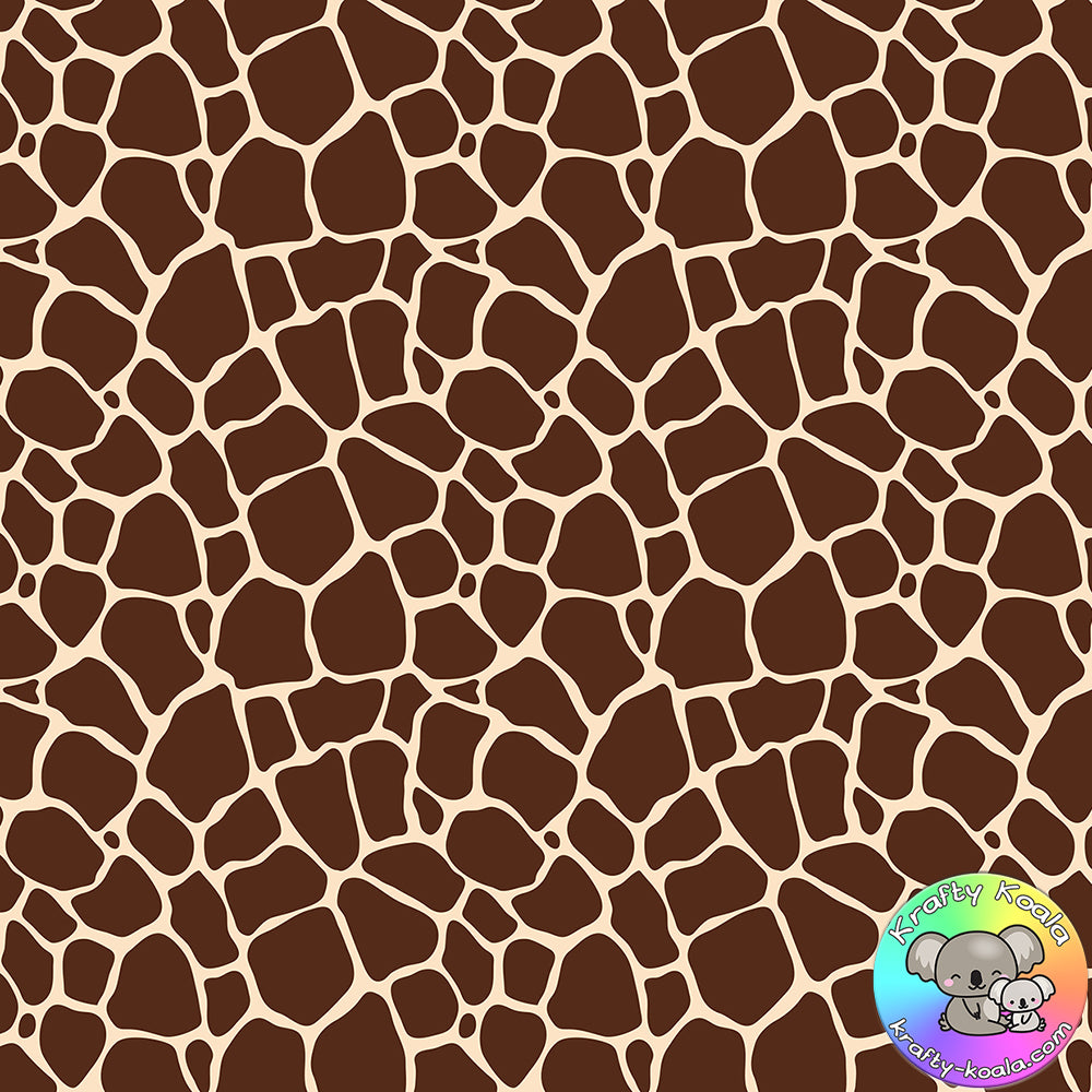 Giraffe Print Fabric