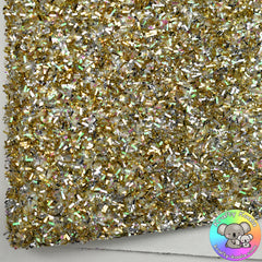 Gold & Silver Tinsel Fabric