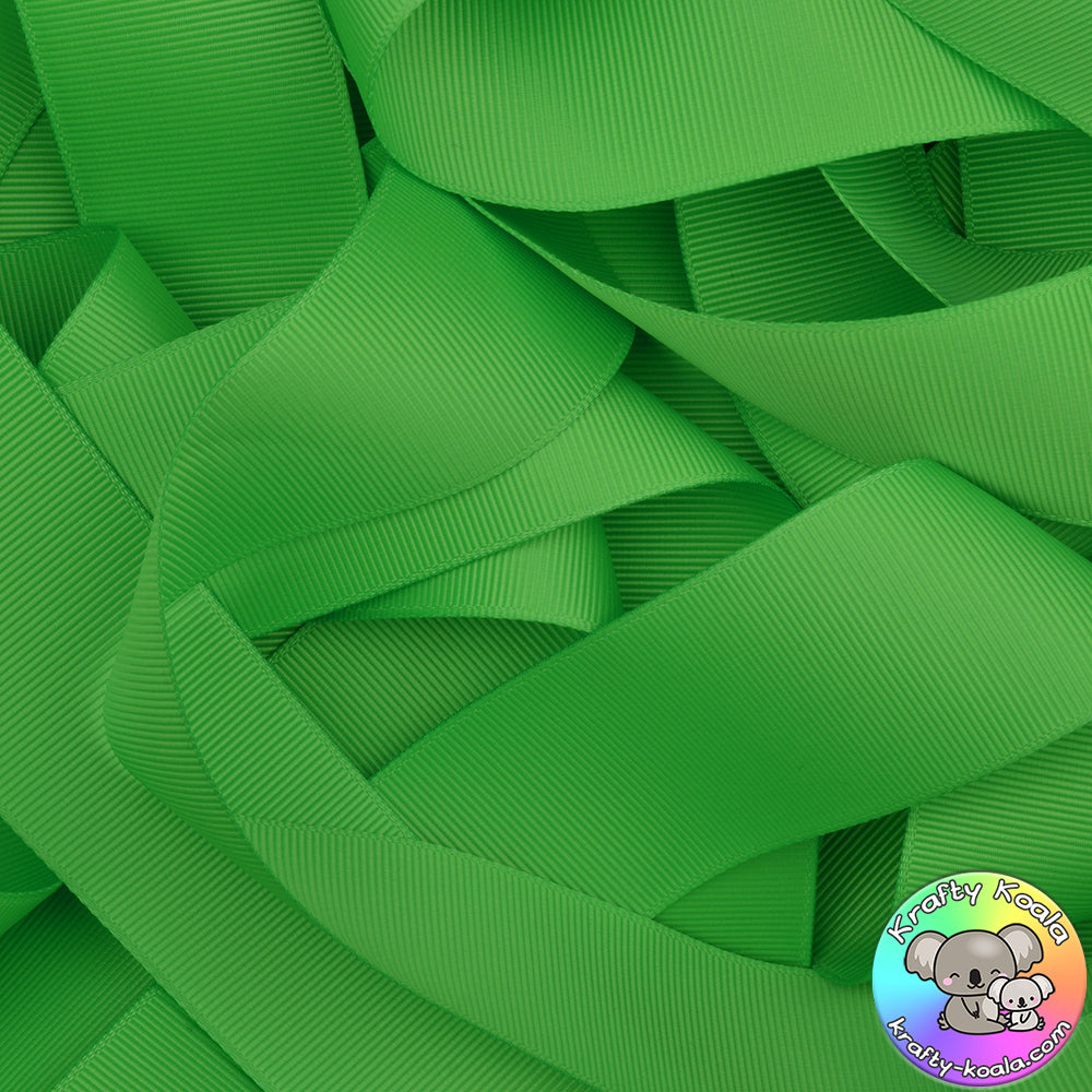 Green Flash Grosgrain Ribbon