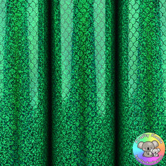 Green Mermaid Vinyl Fabric