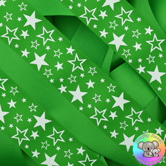 Green Stars Ribbon