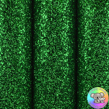 Load image into Gallery viewer, Green Ultra Chunky Glitter Fabric
