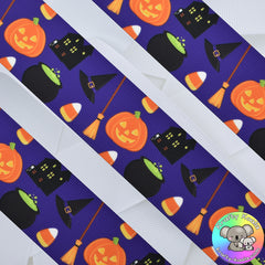 Halloween 12th Design - Patterned Grosgrain Ribbon