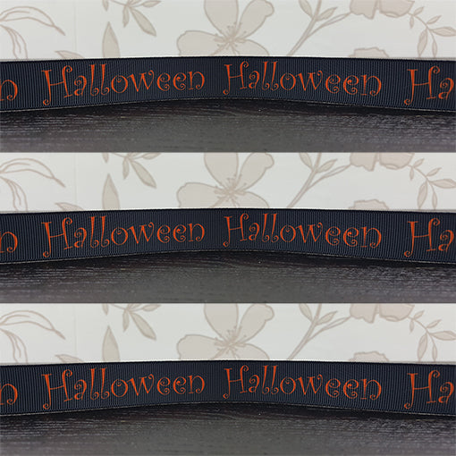 Halloween 15th Design - Patterned Grosgrain Ribbon