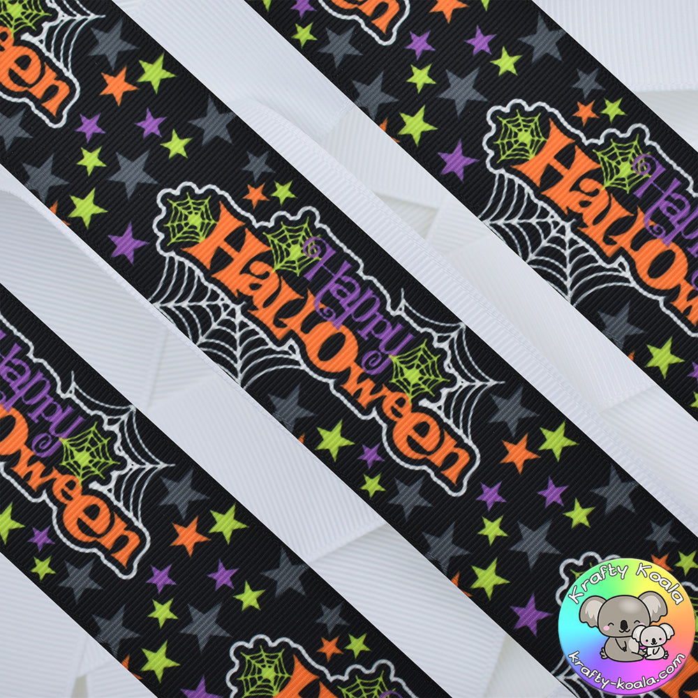 Halloween 7th Design - Patterned Grosgrain Ribbon