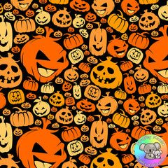 Halloween Pumpkins 5 Fabric