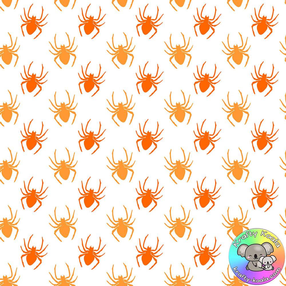 Halloween Spiders Fabric 2