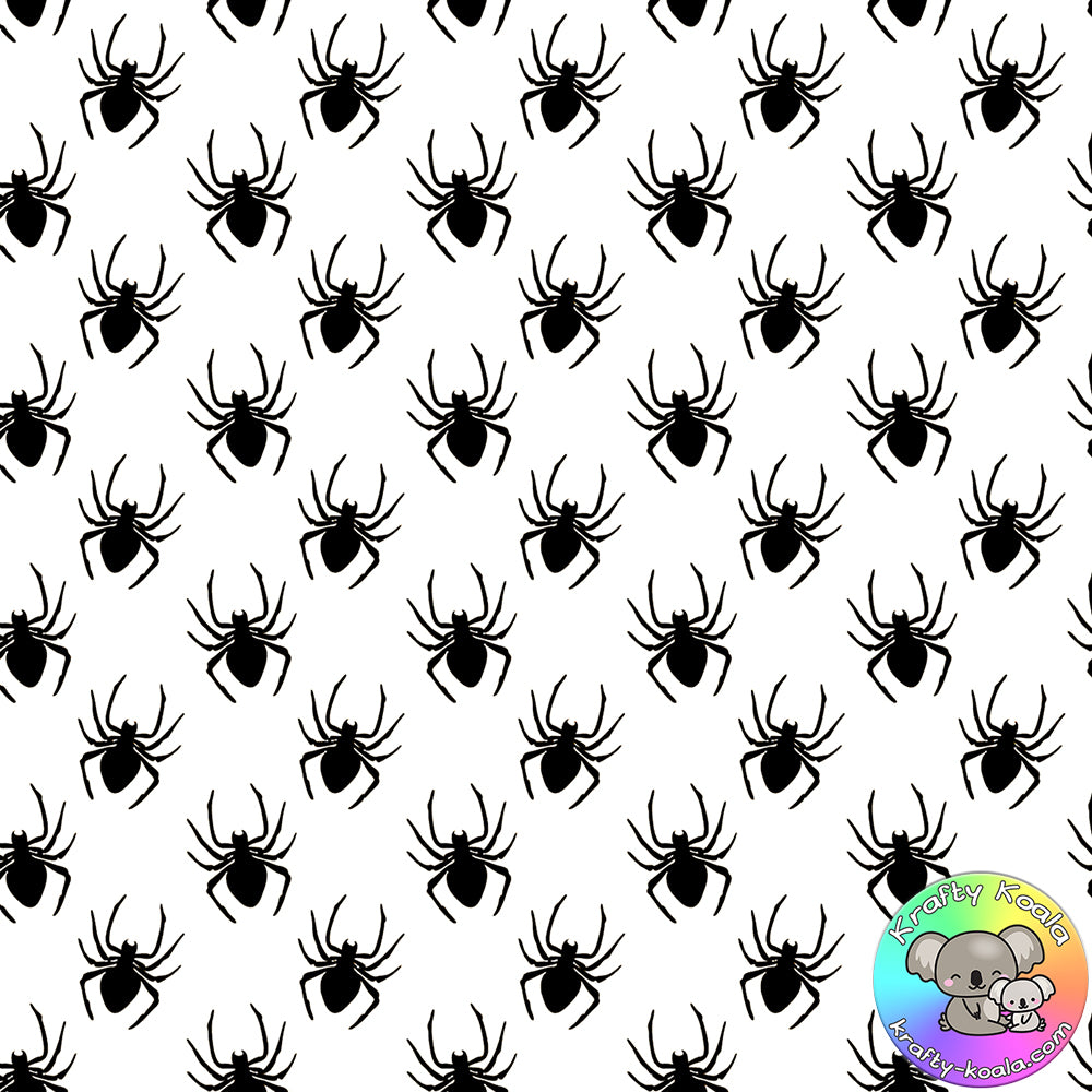 Halloween Spiders Fabric 4