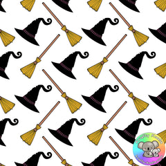 Halloween Witches Fabric 2