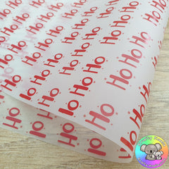 Ho Ho Ho Packaging Paper