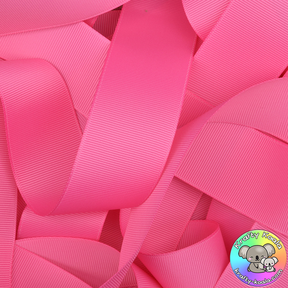 Hot Pink Grosgrain Ribbon