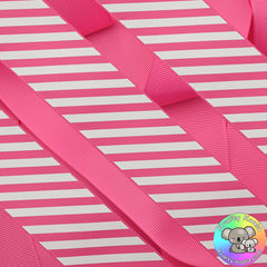 Hot Pink Stripes Ribbon