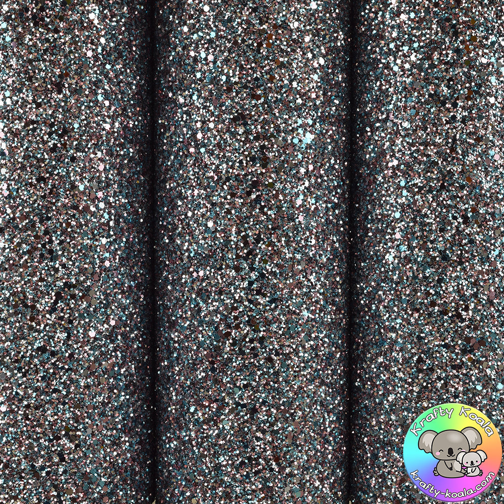 Ice Queen Ultra Chunky Glitter Fabric