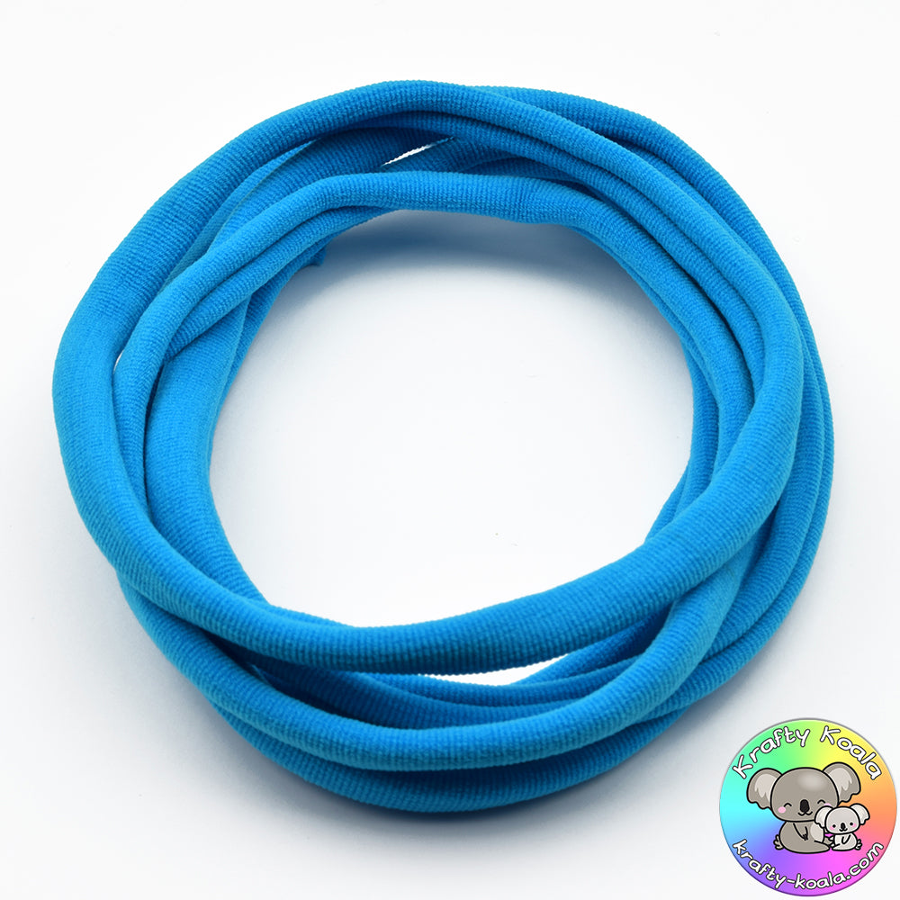 Island Blue Nylon Headbands