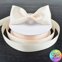 Ivory Cream Satin Ribbon