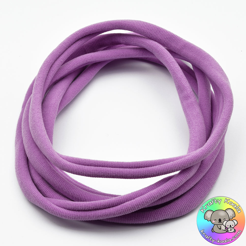 Lavender Nylon Headbands