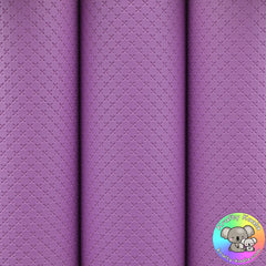 Lavender Quilted Leatherette