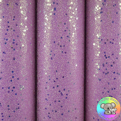 Lilac Glitter Ball Fine Glitter Fabric