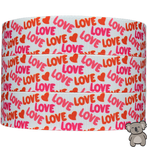 Love 2nd Design - Patterned Grosgrain Ribbon