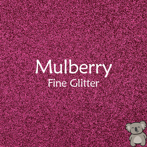 Mulberry Fine Glitter Fabric