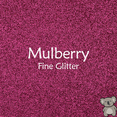 Mulberry Fine Glitter Fabric