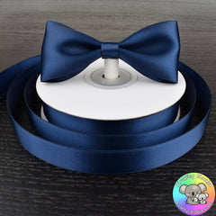 Navy Blue Satin Ribbon