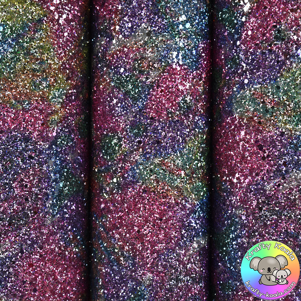 Nebula Chunky Glitter Fabric