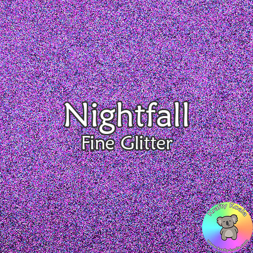 Nightfall Fine Glitter Fabric