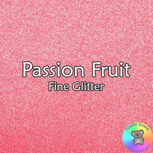 Passion Fruit Fine Glitter Fabric