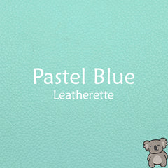 Pastel Blue Leatherette