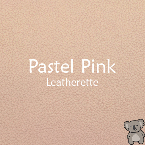 Pastel Pink Leatherette