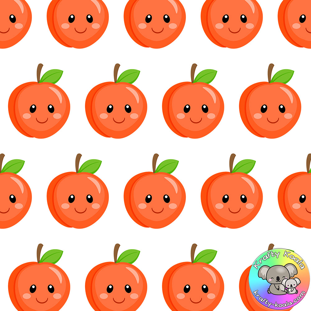 Peaches Fabric