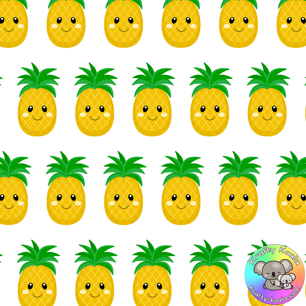 Pineapples Fabric