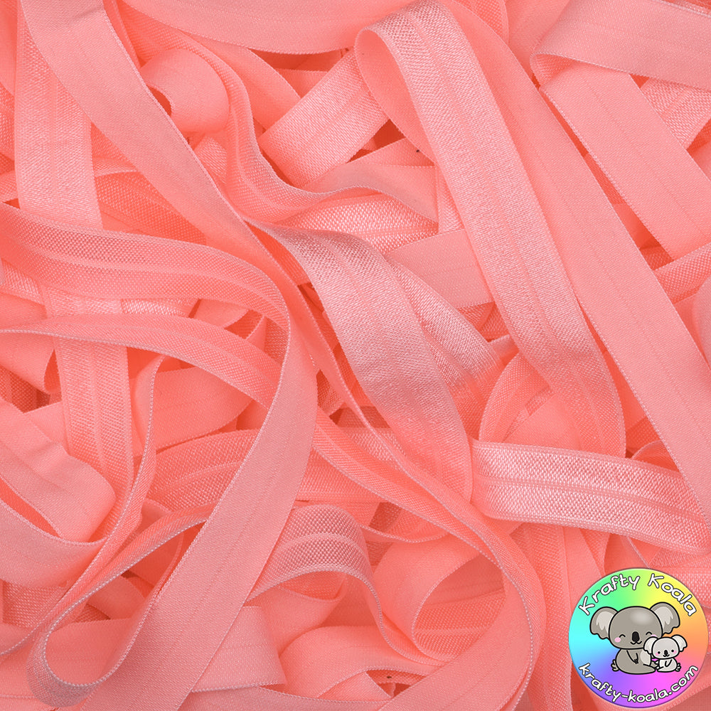 Pink Fold Over Elastic