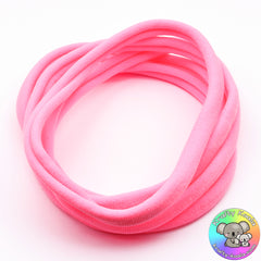 Pink Nylon Headbands