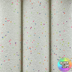 Popping Candy Chunky Glitter Fabric