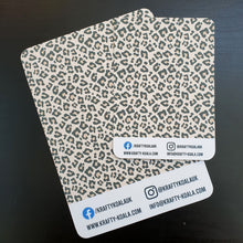 Load image into Gallery viewer, Portrait Leopard Print Display Cards
