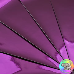 Purple Mirror Leatherette