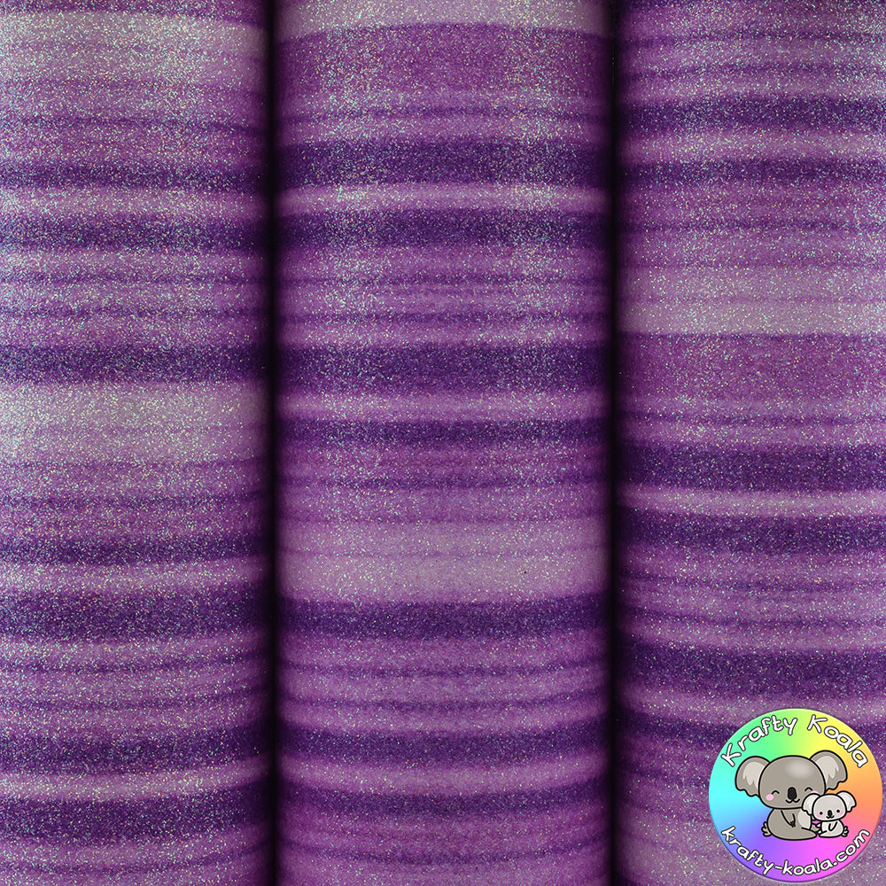 Purple Streak Fine Glitter Fabric