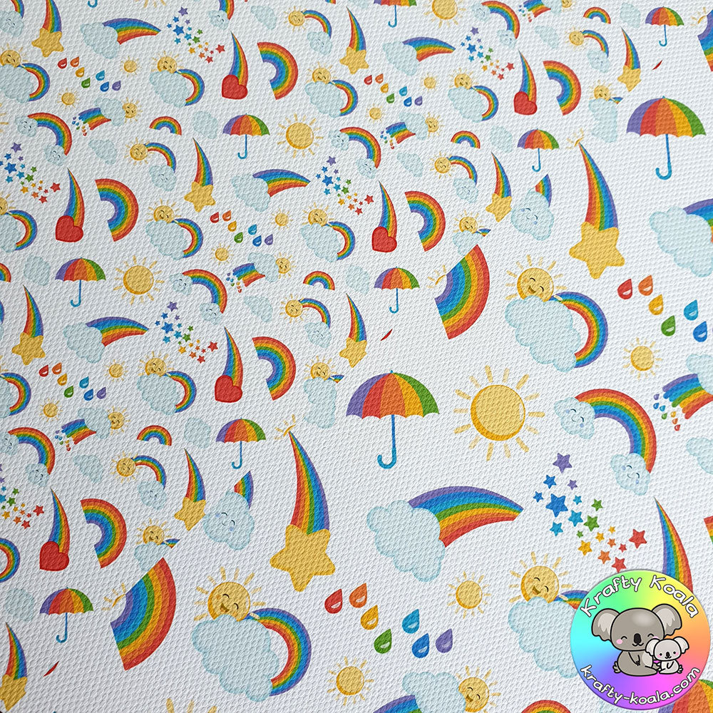 Rainbows 1 Fabric