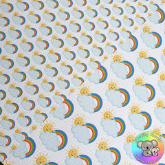 Rainbows 3 Fabric