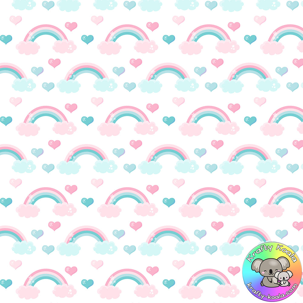 Rainbows Fabric