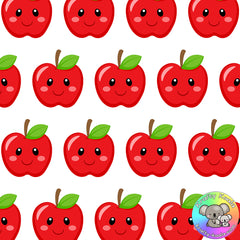 Red Apples Fabric