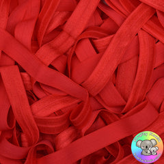 Red Fold Over Elastic