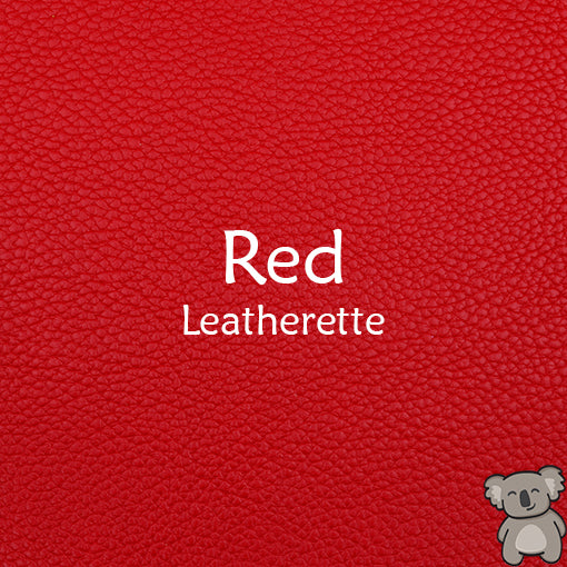 Red Leatherette