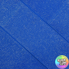 Royal Blue Glitter Grosgrain Ribbon