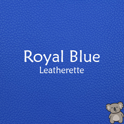 Royal Blue Leatherette