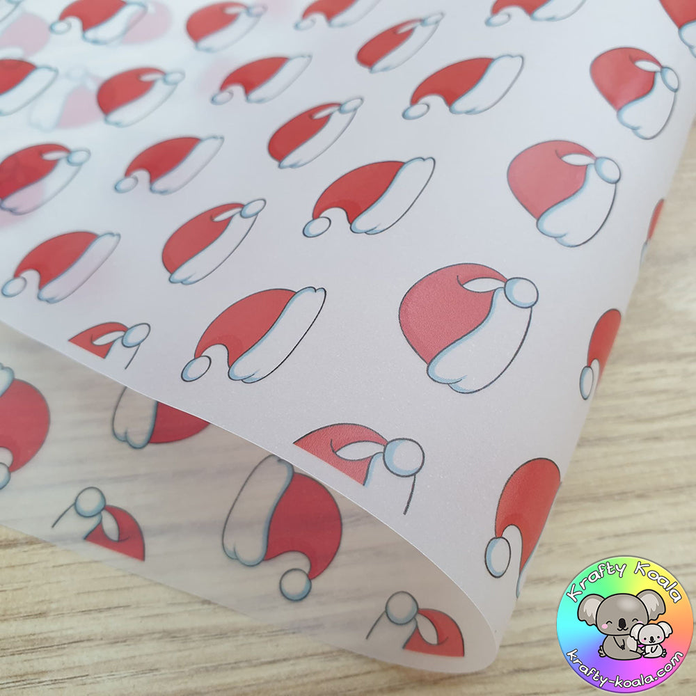 Santa Hats Packaging Paper